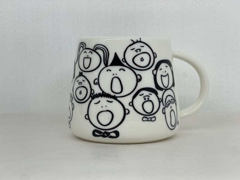 Singing Children / Harmony Mug //Trapezoid Shape