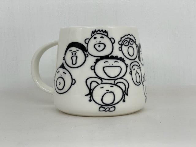 Singing Children / Harmony Mug //Trapezoid Shape